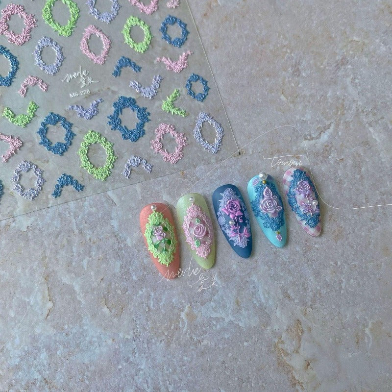 Elegant Simple Nail Frame Designs