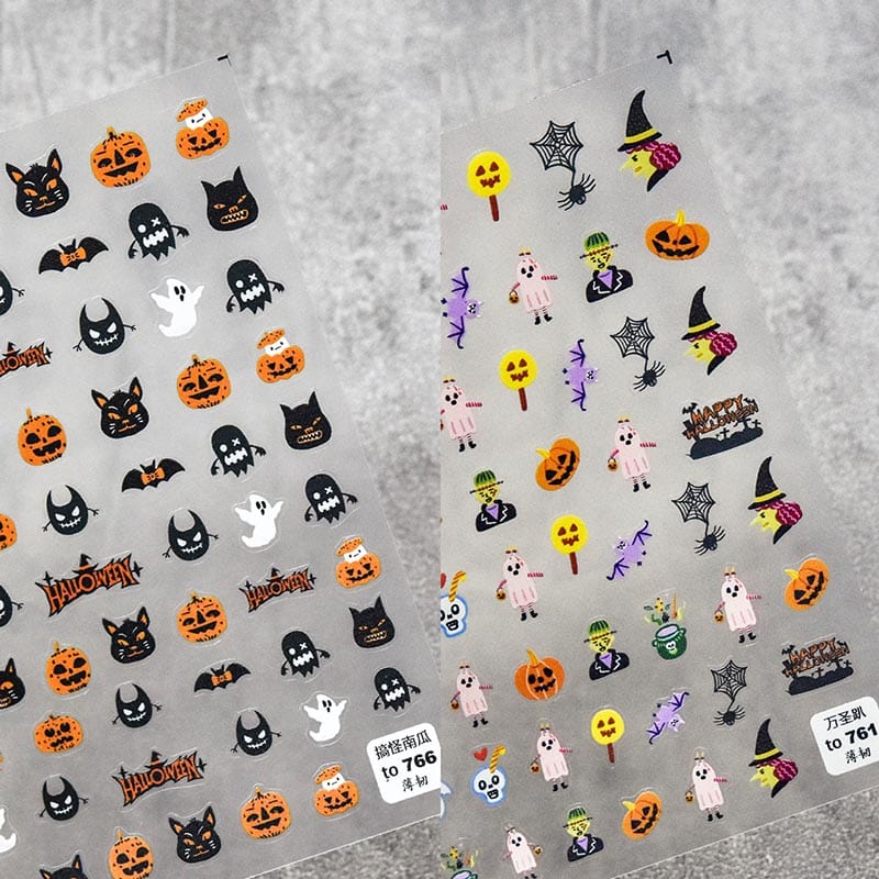 halloween nail stickers