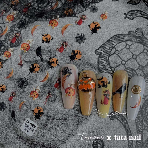 halloween nail design