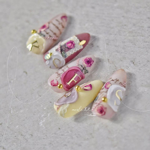 flower nail design