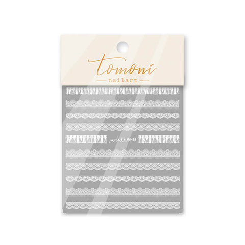 Lace Nail Stickers, White Lace Nail Sticker, Black Lace Nail Sticker, Lace Strip Nail Stickers, Nail Decal