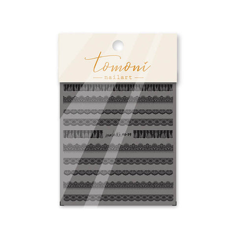 Lace Nail Stickers, White Lace Nail Sticker, Black Lace Nail Sticker, Lace Strip Nail Stickers, Nail Decal