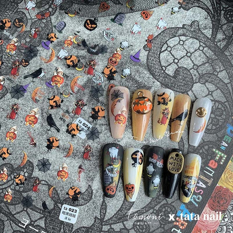 halloween nail sticker