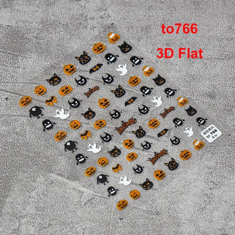 halloween decal nail sticker