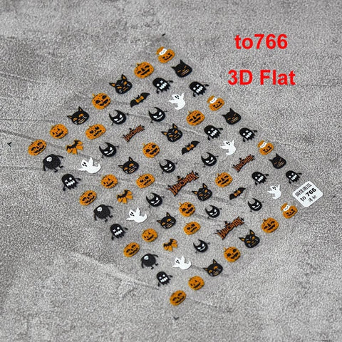 halloween decal nail sticker
