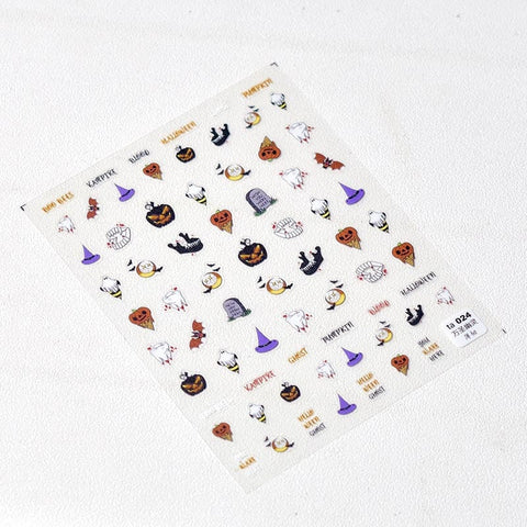 nail sticker for halloween
