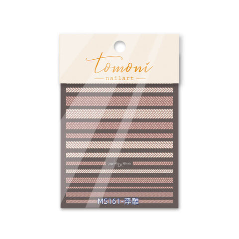 pink sweater nail decal stickers