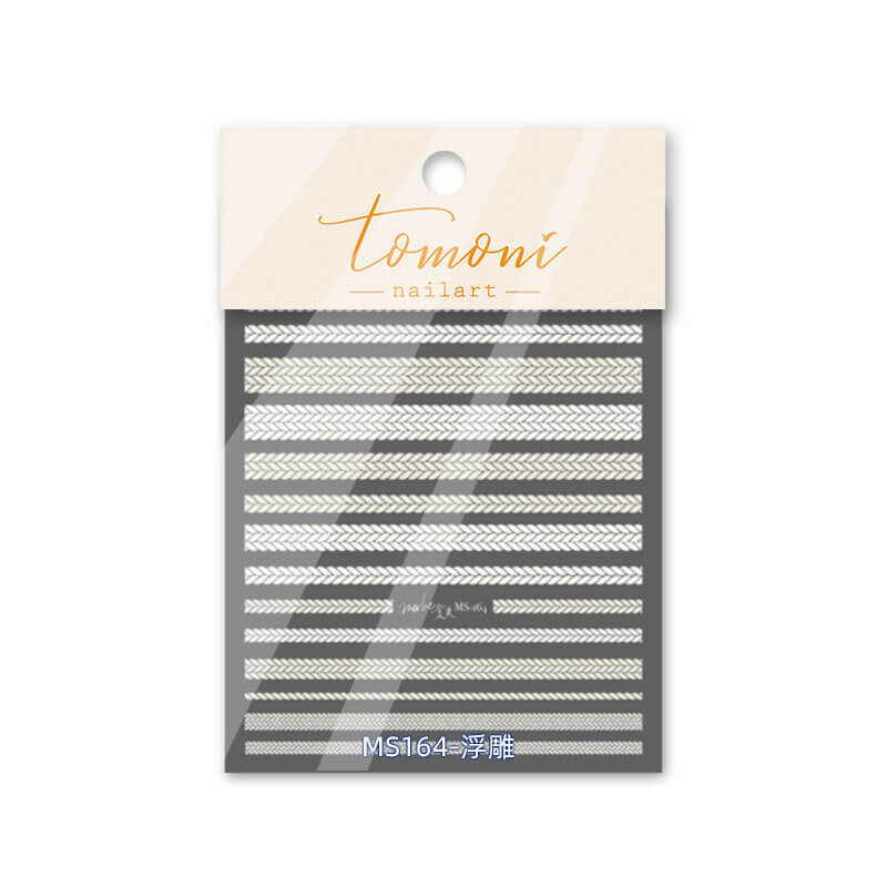 white sweater nail stickers