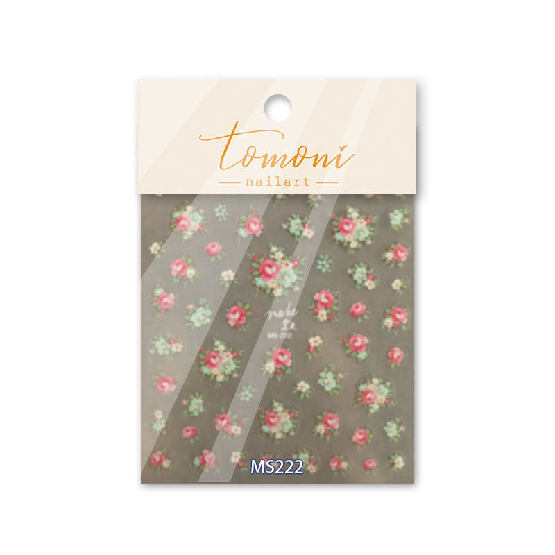 floral nail sticker
