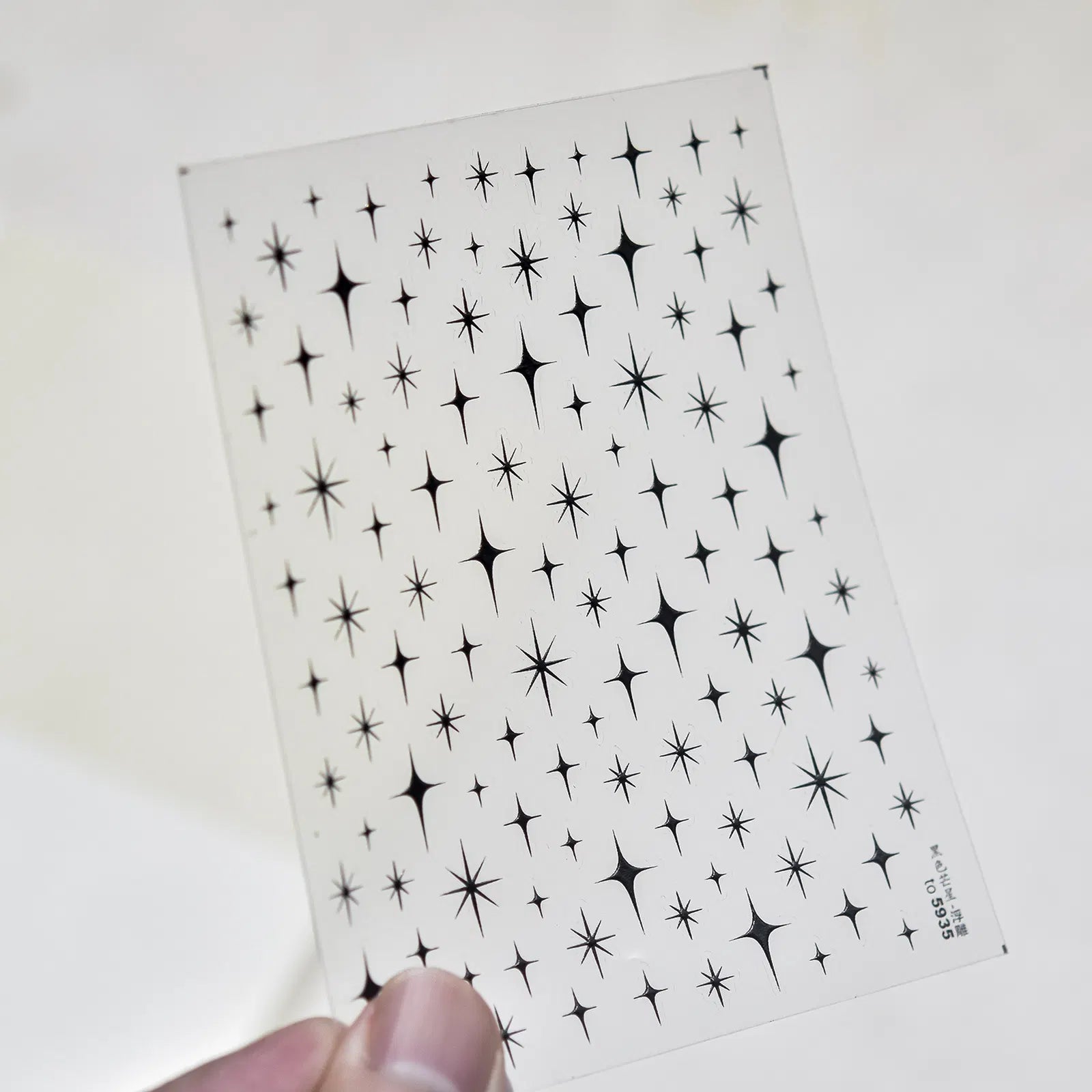 to5935 Colorful Star Nail Stickers variant image - Tomoni Nail Art