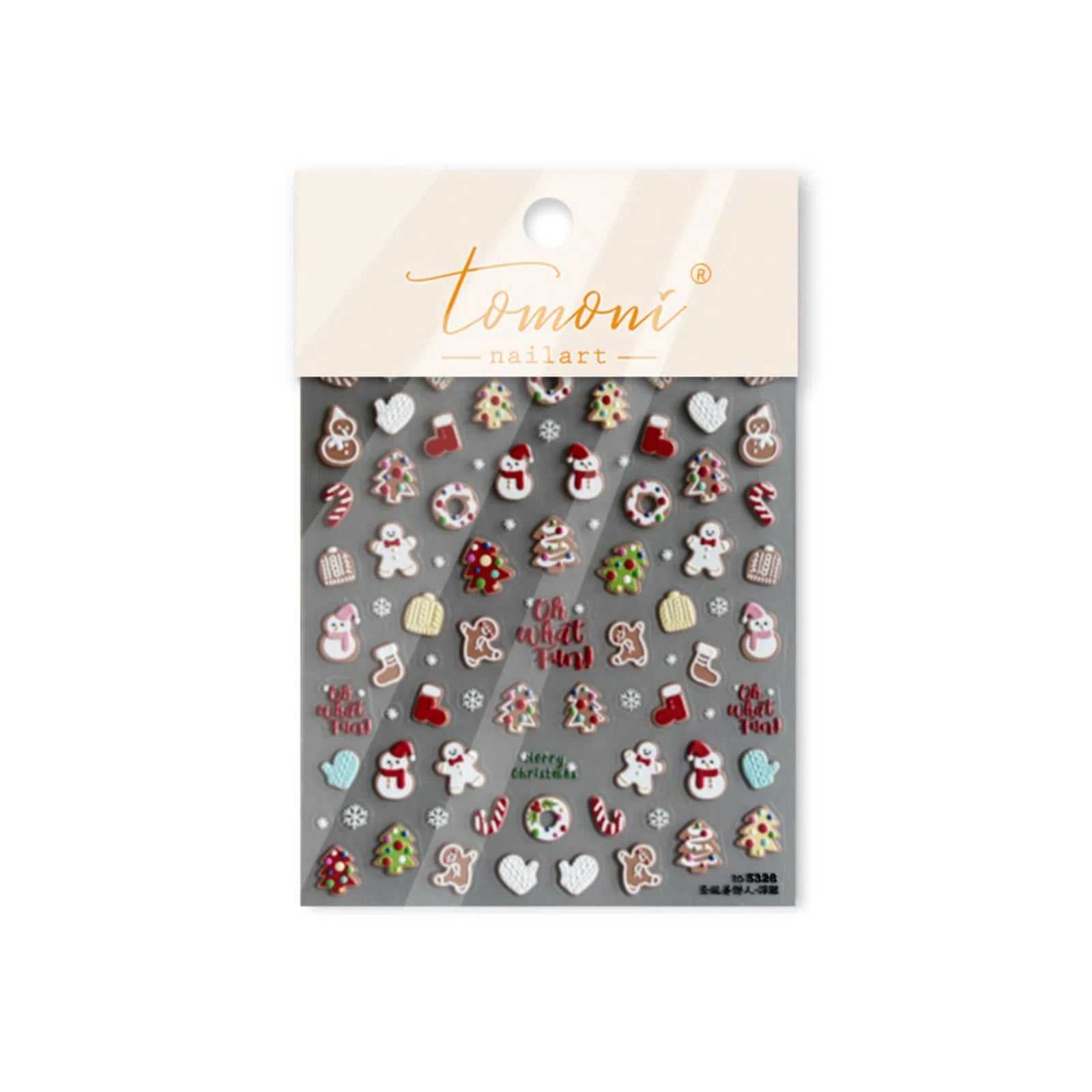to5328 Crystal Floral Nail Stickers | Elegant Flower Nail Art Decals