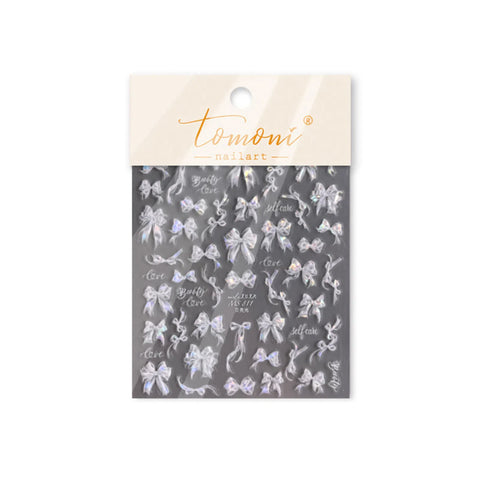 MS811 Gold Firework Nail Stickers | Holiday Nail Art Decals