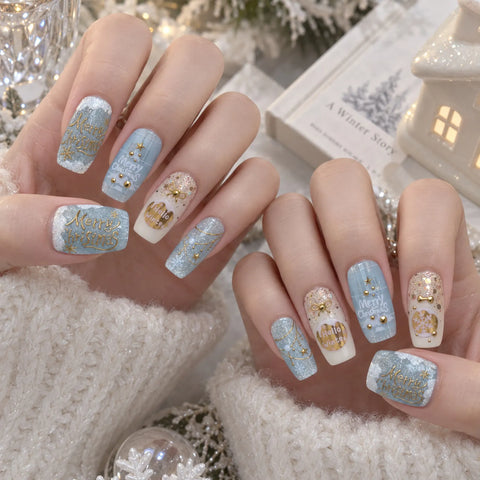 Gold Silver Celestial Nail Stickers | Metallic Symbol Nail Art Decals - image 4