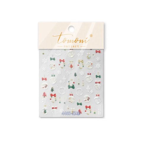 to4465 Kawaii Cat Nail Stickers | Cartoon Nail Art Decals