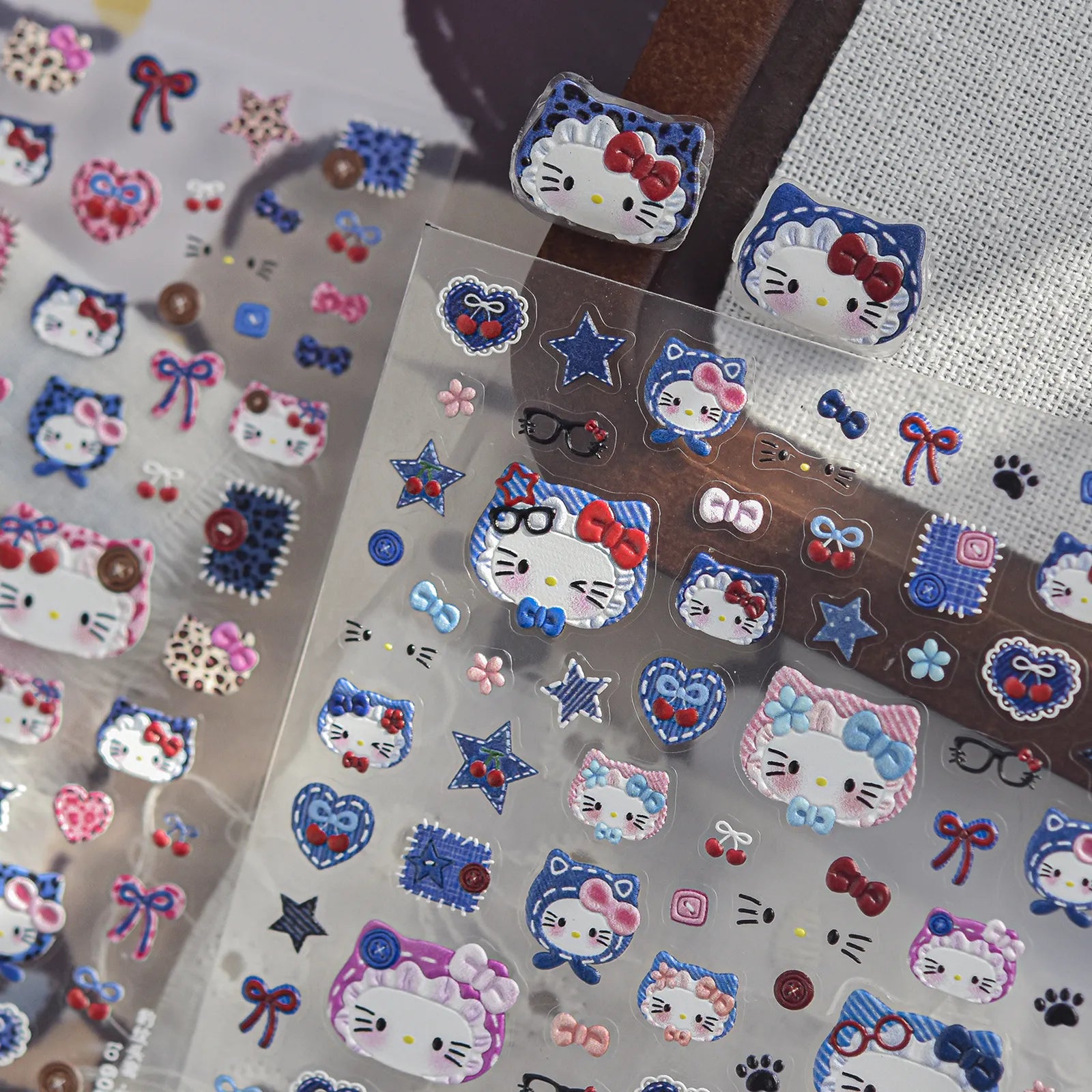 Leopard Cowboy Nail Stickers - nail art product image 5