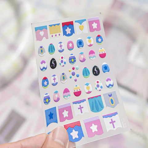 to5852 Macaron Color Nail Stickers variant image - Tomoni Nail Art