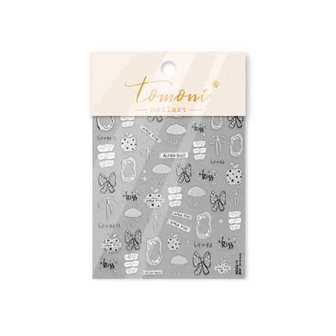 to5220 Metallic Celestial Nail Stickers variant image - Tomoni Nail Art