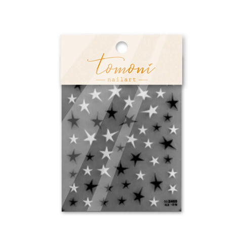 to2465 Metallic Star Nail Stickers variant image - Tomoni Nail Art