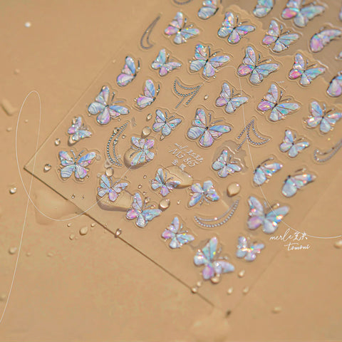 Ocean Fish Nail Stickers | Summer Nail Art Decals image