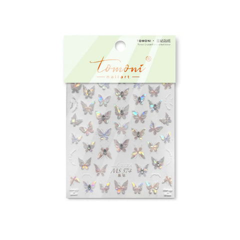 MS574 Ocean Fish Nail Stickers | Summer Nail Art Decals