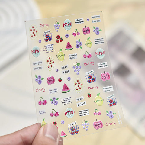 to5906 Soda Bubble Nail Stickers variant image - Tomoni Nail Art