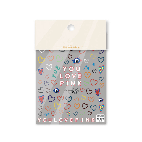 Smiling Face Nail Stickers, Heart Nail Art Decal, Cute Nail Stickers, Kawaii Nail Stickers, 5D Embossed, DIY Nails - Miss Fairy Nails