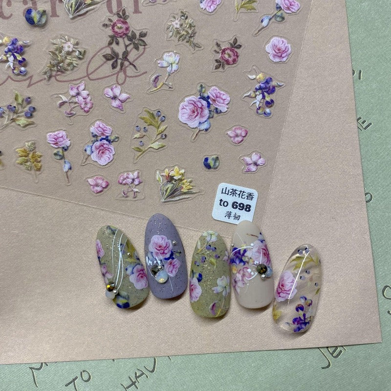 flower nail designs
