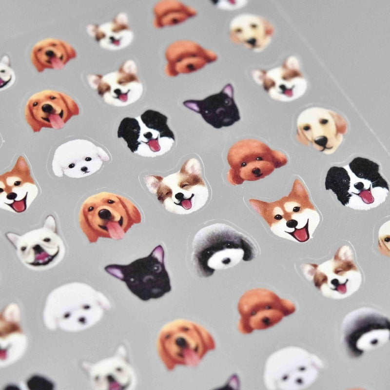 dog nail decal stickers