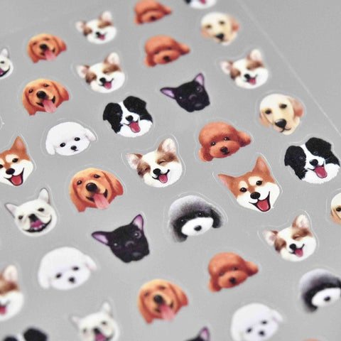 dog nail decal stickers