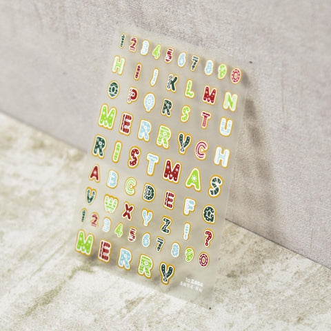 alphabet nail decals