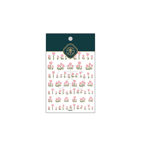 Flower Nail Stickers, Bloom Nail Decals, Spring Nail Decals, 5D Nails, 3D Nails, DIY Nails - Miss Fairy Nails