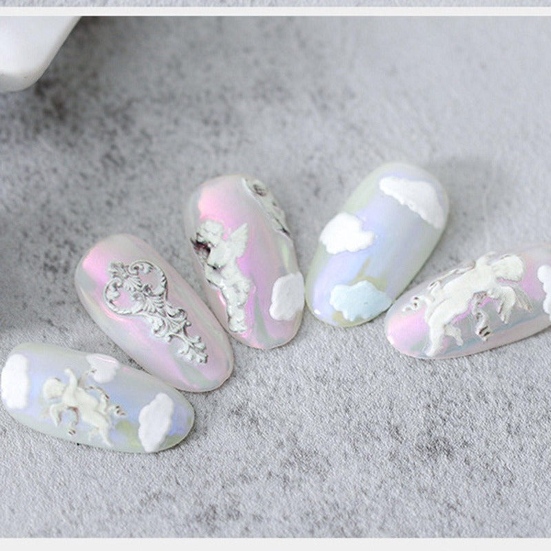 Sculpture Nail Stickers, Nail Decal Art, Nail Designer Sticker, 5D Embossed, Manicure Stickers, DIY Nails - Miss Fairy Nails